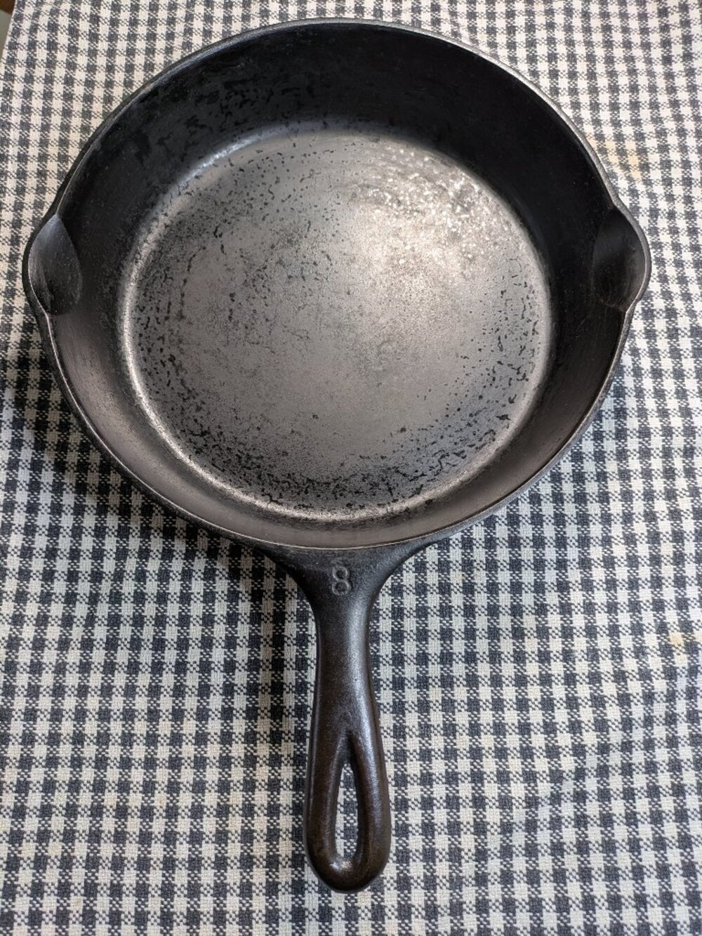 Wagner Ware Sidney "O" No. 8 Cast Iron Skillet- Vintage - Picture 2 of 14